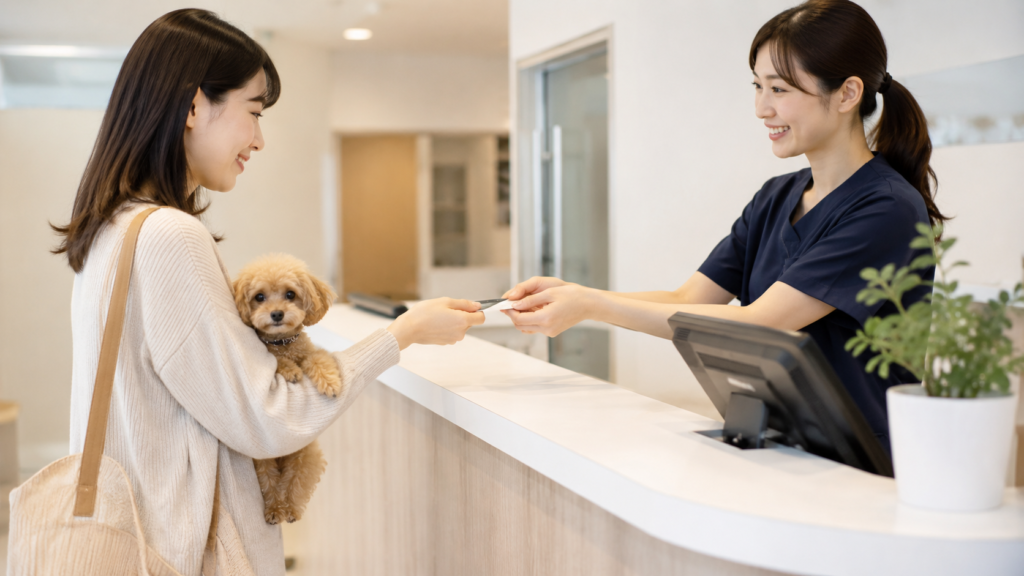 health-insurance-03 ïœ DOG-NAVI åç©ç
é¢ã®åä»ã§äŒèšããã飌ãäž»ãšç¬